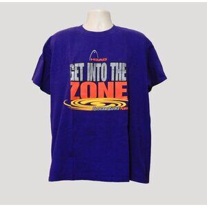 Head Get Into The Zone Tee Shirt XL Purple Power Zone Plus Ultra Cotton